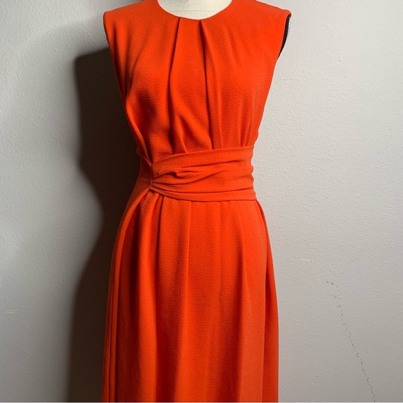 Whistles Marisa Draped Asymmetrical Dress - Picture 8 of 13